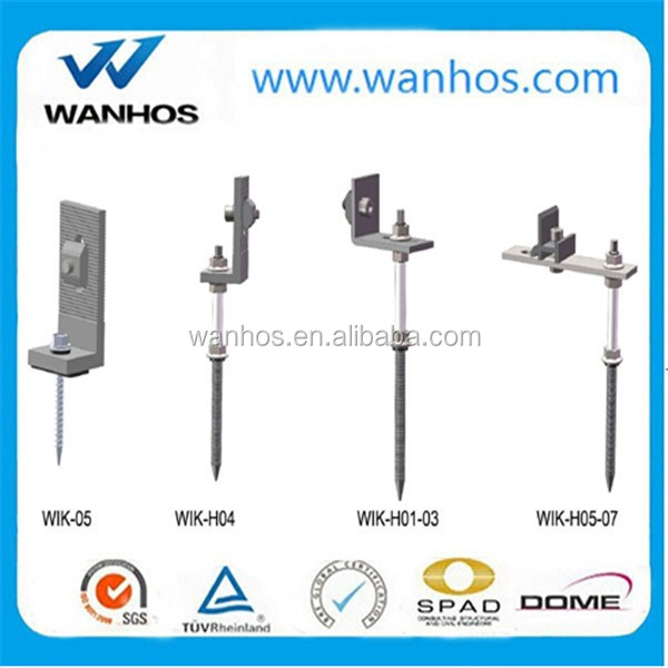 Aluminum Tin Roof Hook L Feet