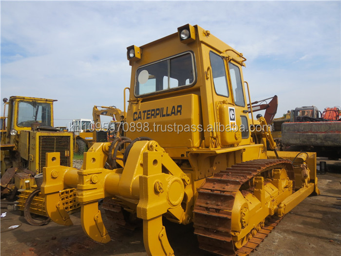 中古caterpillard6dのブルドーザー中国上海での販売のための、 中古建設機械仕入れ・メーカー・工場