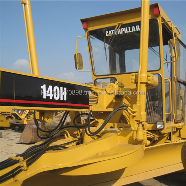 中古caterpillar140hモーターグレーダー、 販売のための猫140hグレーダー、 100％オリジナル仕入れ・メーカー・工場