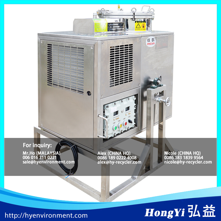 Paint Thinner Recycler Machine For Recovery Waste Chemical Solvent