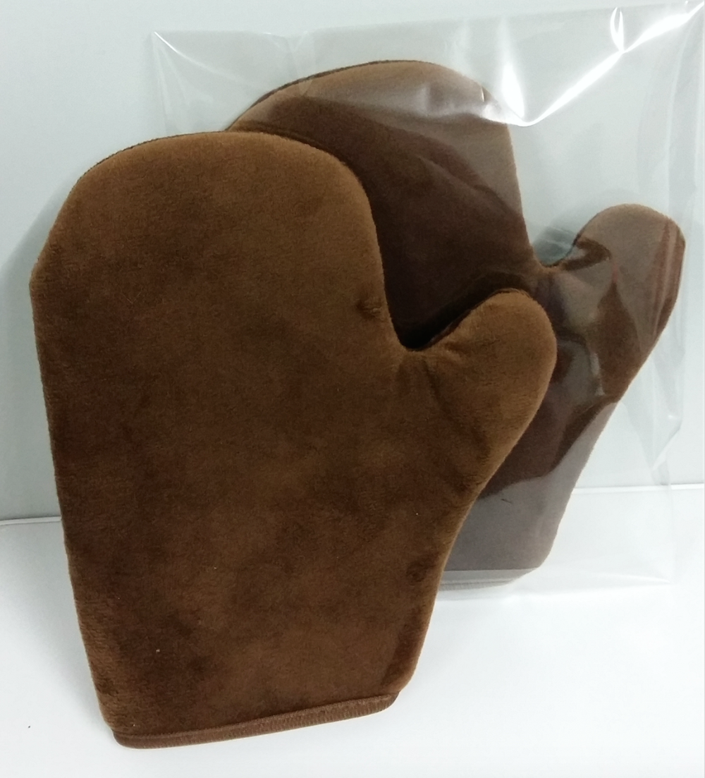 サンレスタンニングミットで余分なソフト群れを作成するに滑らかでもタン。 問屋・仕入れ・卸・卸売り