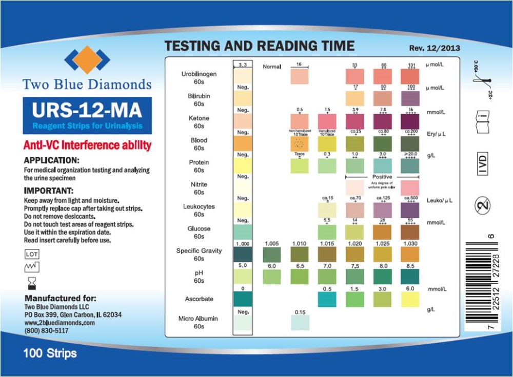 Micro Albumin Fda Ce Approved 12 Ma Parameter Urinalysis Reagent Test 100 Strips Buy Urine 9872