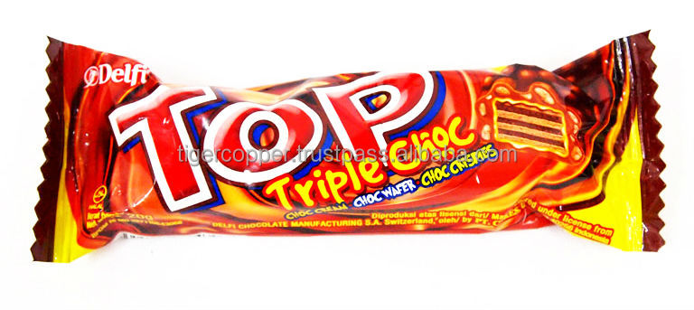 DELFI TOP TRIPLE CHOC CHOCOLATE BAR 20G/CHOCOLATE WAFER BAR