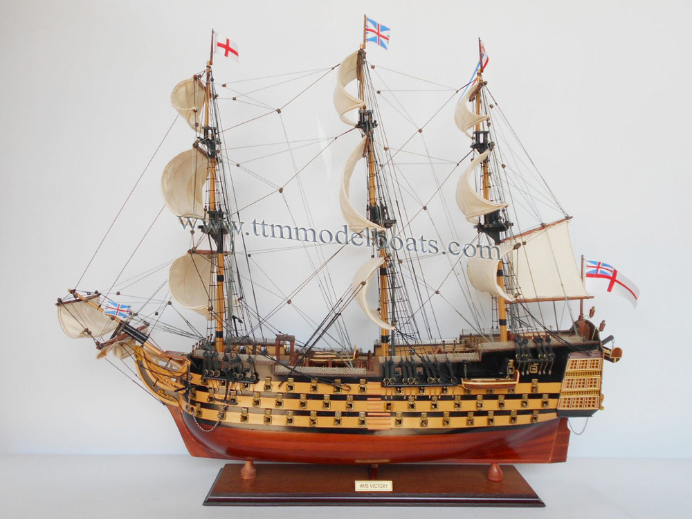 Hms Victory Painted Wooden Boat Models For Sale - Buy Wooden Model 