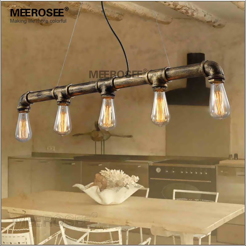 Vintage industria desván light creativo edison tuberÃa de agua ...