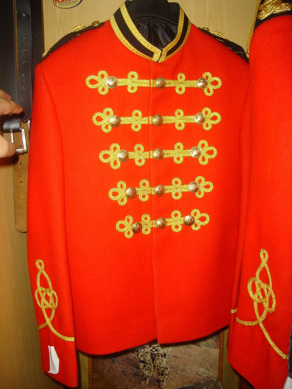 Source Royal Artillery pelisse circa tunic jacket marching band uniform for  parade whole sale customized tactical coat on m.