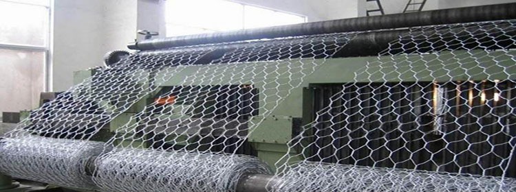 machine manufacturing hexagonal wire mesh