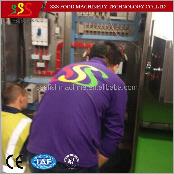 High Quality Spiral Freezer IQF Freezer for Fish Shrimp Meat Chicken Cake Seafood