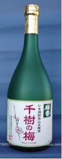 Various types of plum wines from Japanese private label drink company