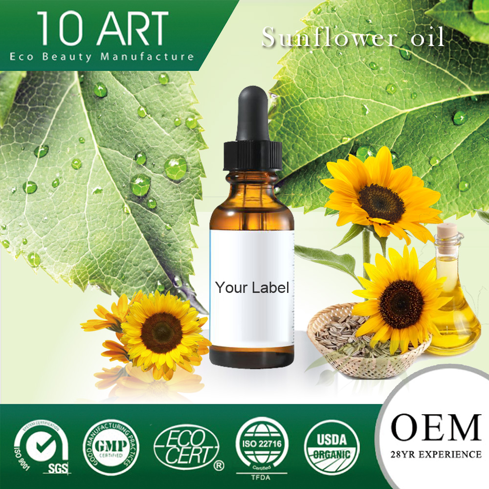 Cold Pressed Nature Organic Sunflower Oil Vit C Serum Buy Sunflower Oil Serum,Oil Sunflower