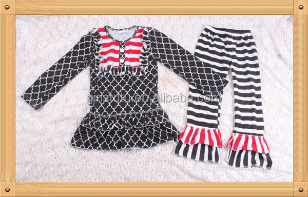 ファッション女の子の四つ葉2015新生児服パジャマ赤ちゃんの服の衣装トルコ子供服スーツパジャマセット仕入れ・メーカー・工場