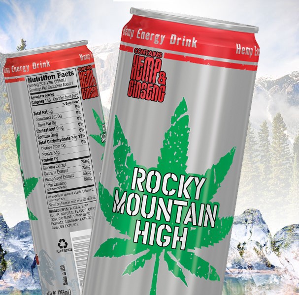 Rocky Mountain High Hemp Energy Drink
