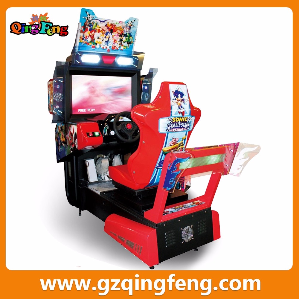 Qingfeng manufacturer adults racing go kart game machine for sale
