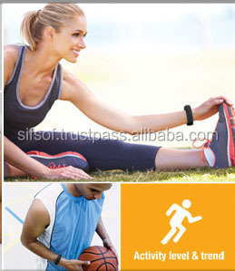 SIFIT-8.3防水ブレスレット歩数計。ブレスレット歩数計。ウェアラブルガジェット。フィットネスブレスレット歩数計。仕入れ・メーカー・工場