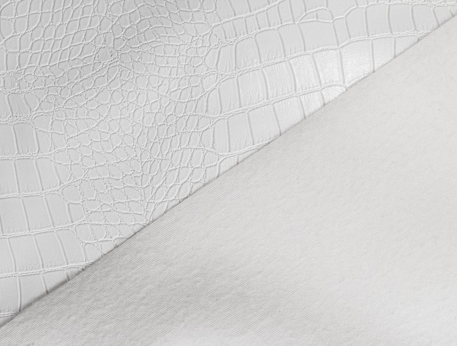 White Crocodile Leather Material 61