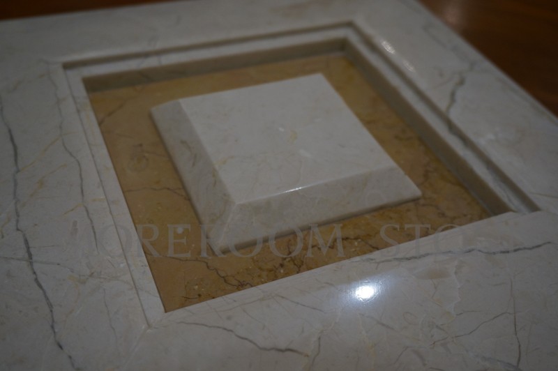 Iran Beige Marble Shayan Cream Marble Tile Amarillo Oro Yellow Marble 3D Wall Panel CNC Wall Panels Wall Tiles Moreroom Stone-2.jpg