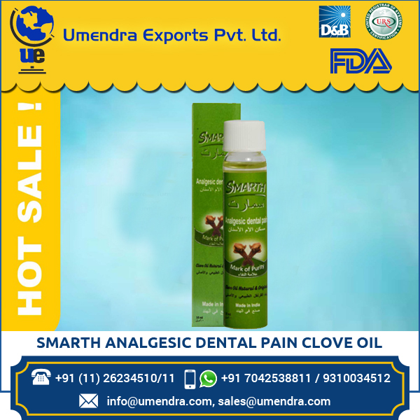 highly recommended clove oil for tooth ache at best price