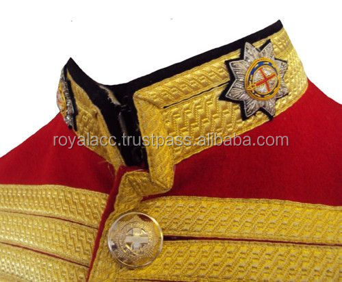 Source Royal Artillery pelisse circa tunic jacket marching band uniform for  parade whole sale customized tactical coat on m.