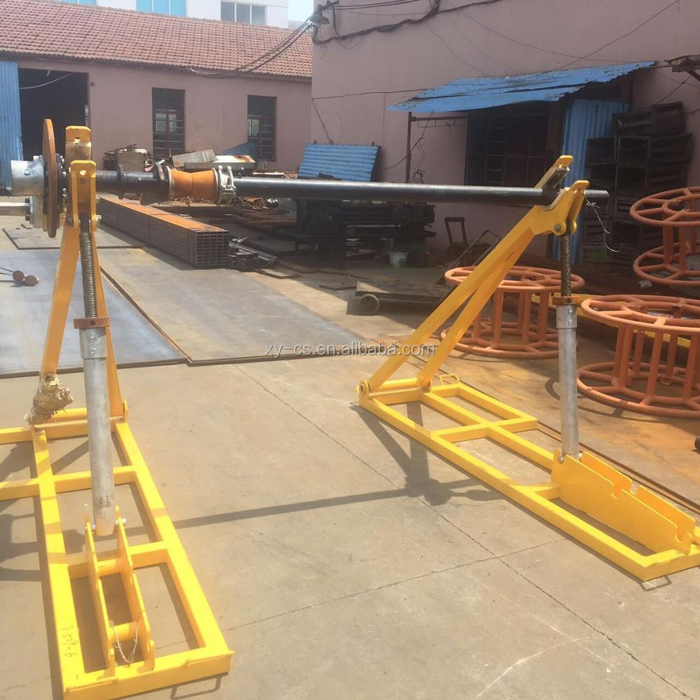 10 Ton Cable Drum Stand Hydraulic