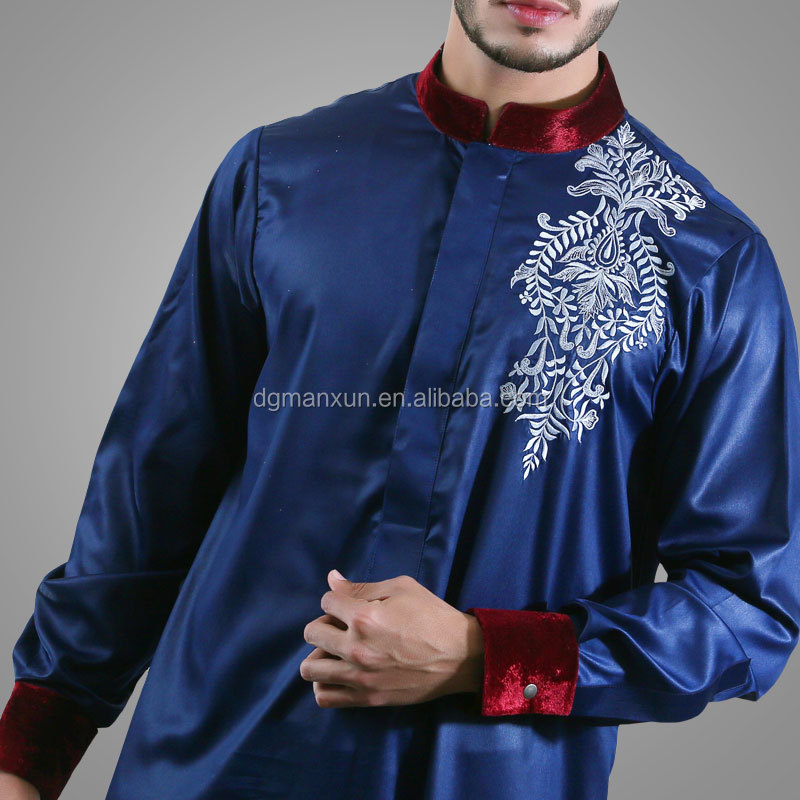 modern islamic clothing embroidered mens thobe (5).jpg