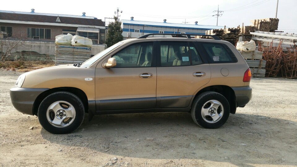 2004 santafe 4wd gold korean used car (16110061)