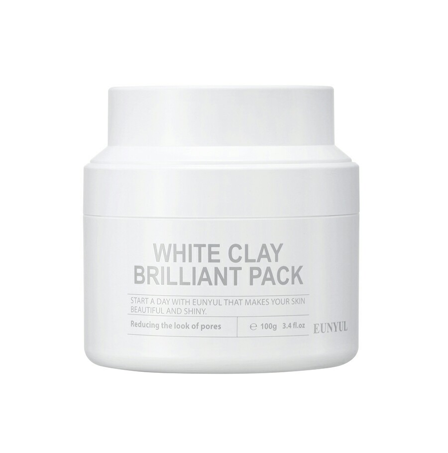 eunyul white clay brilliant pack wash off type, 100ml made in