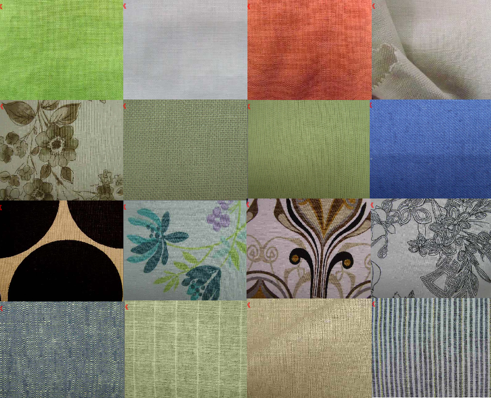 Linen fabric wholesale cushion cover and table cloth